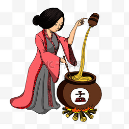 中元节之孟婆熬汤