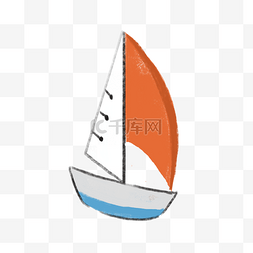 帆船海上小船