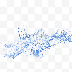 水花清爽图片_夏季清爽水珠设计素材