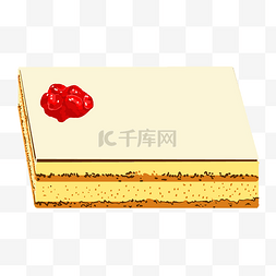 蛋糕图片_蛋糕美食卡通插画