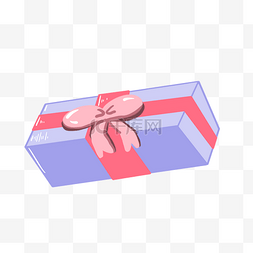 礼物赠送紫色礼盒礼品