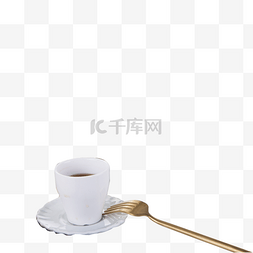 白色的咖啡杯子免抠图