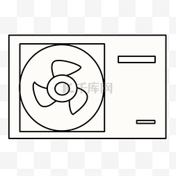 风扇冷气图片_冷气风扇图标