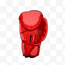 红色的拳击手套图片_ 红色的拳击手套