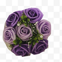 紫色时尚花图片_紫色的花朵免抠图