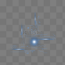 科技底图图片_互联网科技光效边框