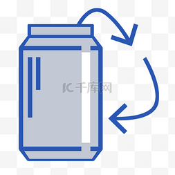 易拉罐回收图片_易拉罐回收免抠图标