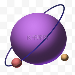 紫色梦幻星球图片_紫色星球星球