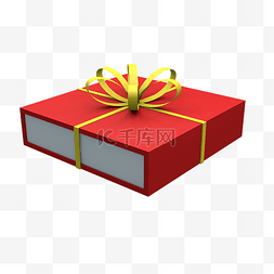 生日礼盒散花图片_红色送礼盒矢量图