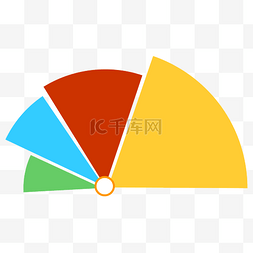 商务环形分析图片_商务矢量圆饼分析数据