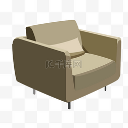 单人沙发时尚图片_灰色沙发造型