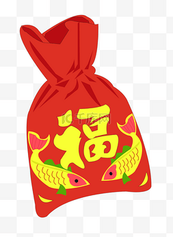 新年锦鲤红色福袋