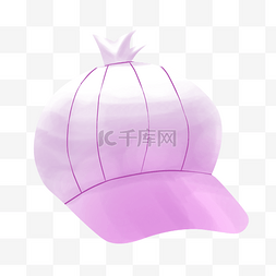 漂亮的紫色圆葱帽