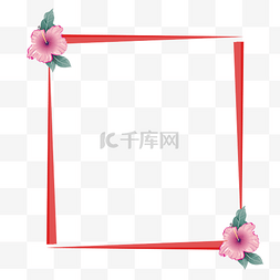 中国元素喜庆大气图片_喜庆情人节红色边框