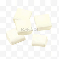 砖图片_糖果实物奶糖奶块小方块方糖