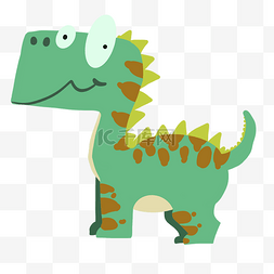 可爱绿色恐龙