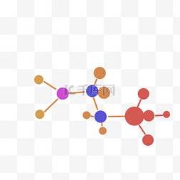 气体分子式模型素材