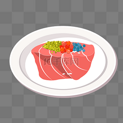 牛肉摆盘图片_食物肉类一盘肉