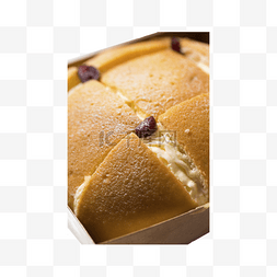 早餐夹心面包图片_一个奶油夹心面包png