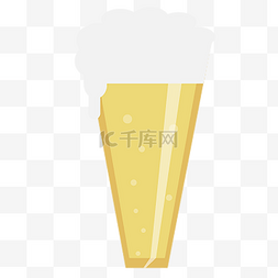 锥形锥形图图片_锥形的玻璃啤酒免扣图