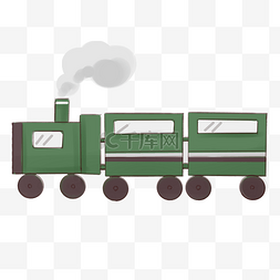 绿色小火车 