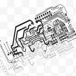 电子原件电路板元素