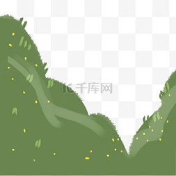 绿色的野外图片_绿色葱郁的草地风景