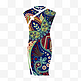 中国元素的复古旗袍