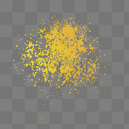 粉末大气图片_金色粉末装饰图案