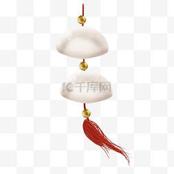 农历新年饺子装饰