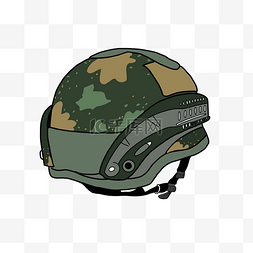 军事迷彩头盔 