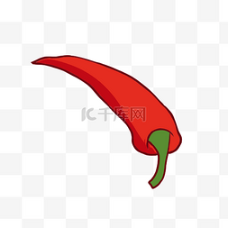 吃货节手绘素材图片_手绘辣椒蔬菜卡通