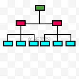 组织架构图标图片_组织架构图