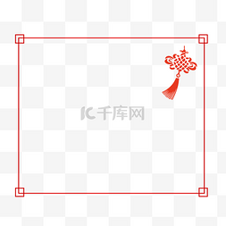 国潮国风装修设计图片图片_红色中国风新年边框设计素材