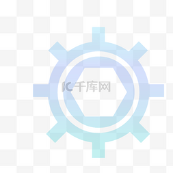 科技环形边框图片_蓝色科技圆圈标题