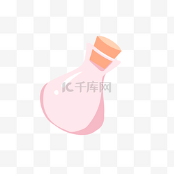 粉色锥形瓶