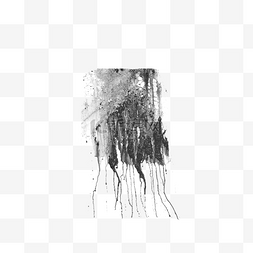 黑抽象线条图片_竖向的简单油漆色块