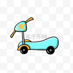 滑板车素材图片_ 儿童滑板车