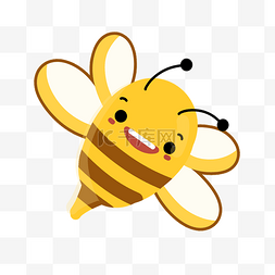 可爱的小蜜蜂卡通图片_超萌的小蜜蜂图案