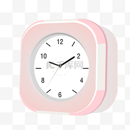 粉色钟表闹钟