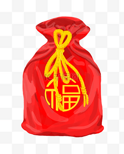 金色金色线条图片_手绘新年福袋