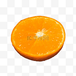 半个橙子（png免抠）