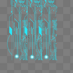 电路板图片_科技电路图电路板元素