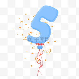碎花图案素材图片_气球字体装饰图案免费下载