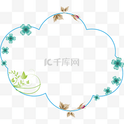 创意提示边框设计