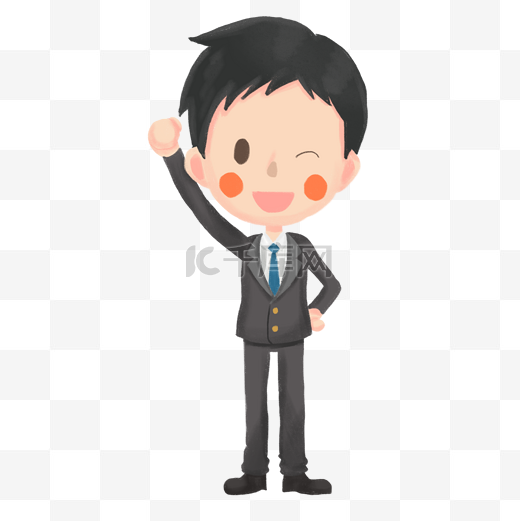 上班的人卡通图片-上班的人卡通图片素材免费下载-千库网