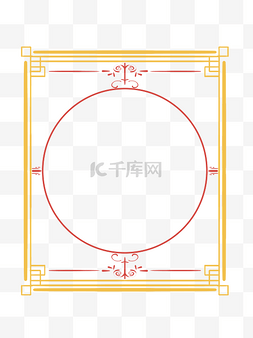 金色底纹文字图片_新年边框金色