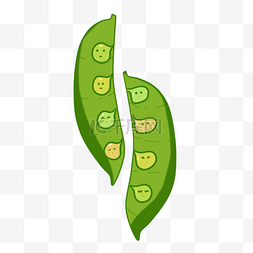 植物图片_豌豆表情包