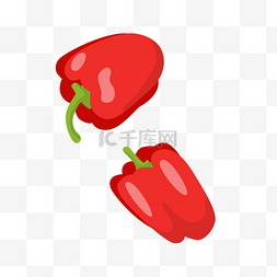果蔬矢量图图片_处暑夏季蔬果蔬菜辣椒图标