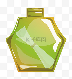  绿色漂流瓶
